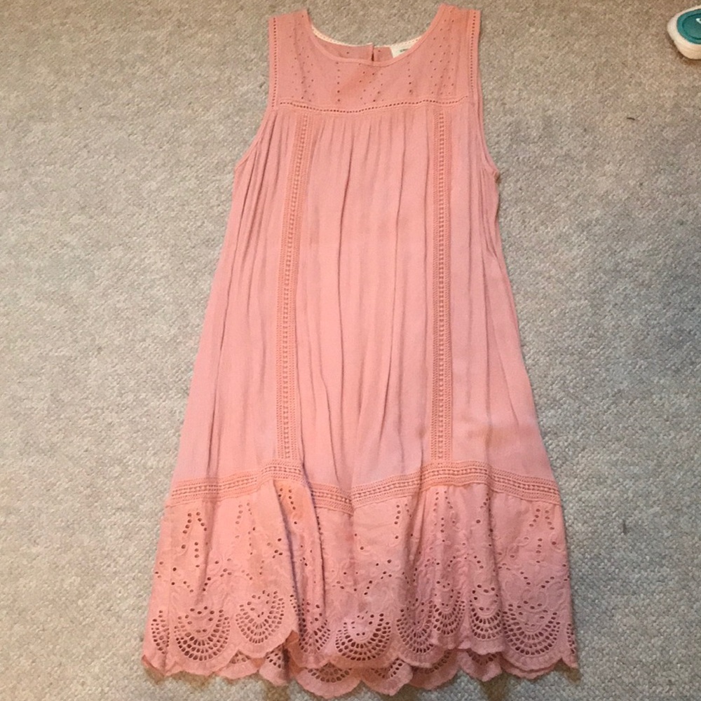 Pink Shift Dress